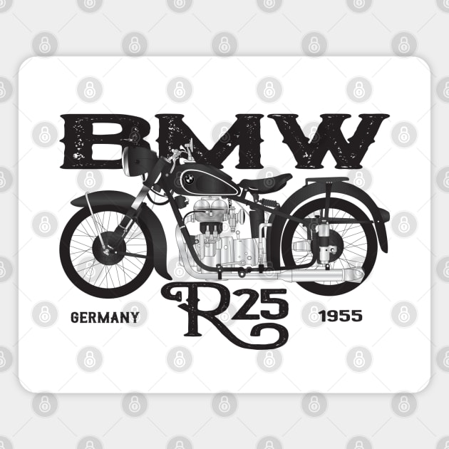 1955 BMW R25 Magnet by kindacoolbutnotreally